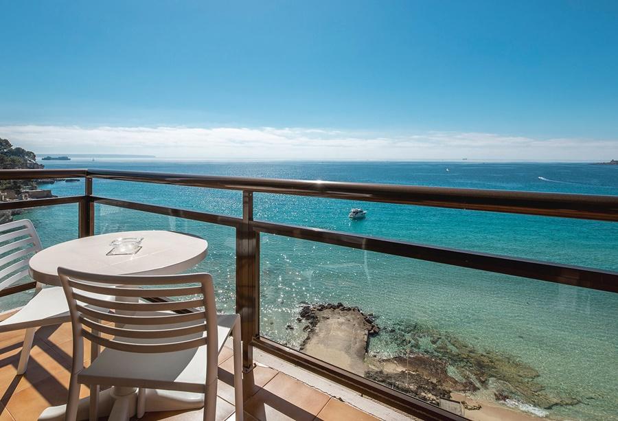 Hotel Be Live Adults Only Marivent Palma de Mallorca Exteriér fotografie Balcony view of the sea